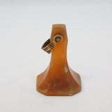 George III 9ct Rose Gold Carved Red Carnelian Agate Fob Seal Antique c1820