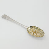 Hester Bateman Sterling Silver Berry Spoon Antique 1787 London Georgian