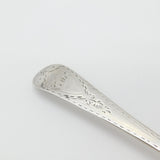 Hester Bateman Sterling Silver Berry Spoon Antique 1787 London Georgian