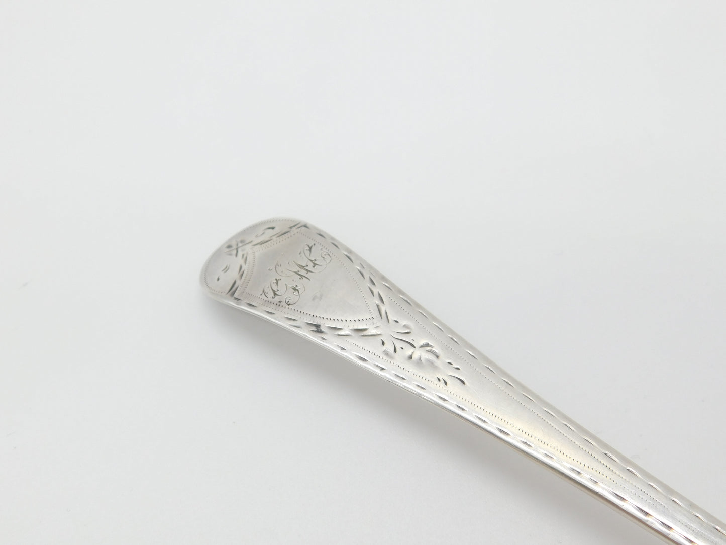 Hester Bateman Sterling Silver Berry Spoon Antique 1787 London Georgian