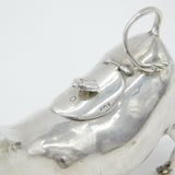 Victorian Sterling Silver Large Cow Creamer Jug Antique 1892 Import London