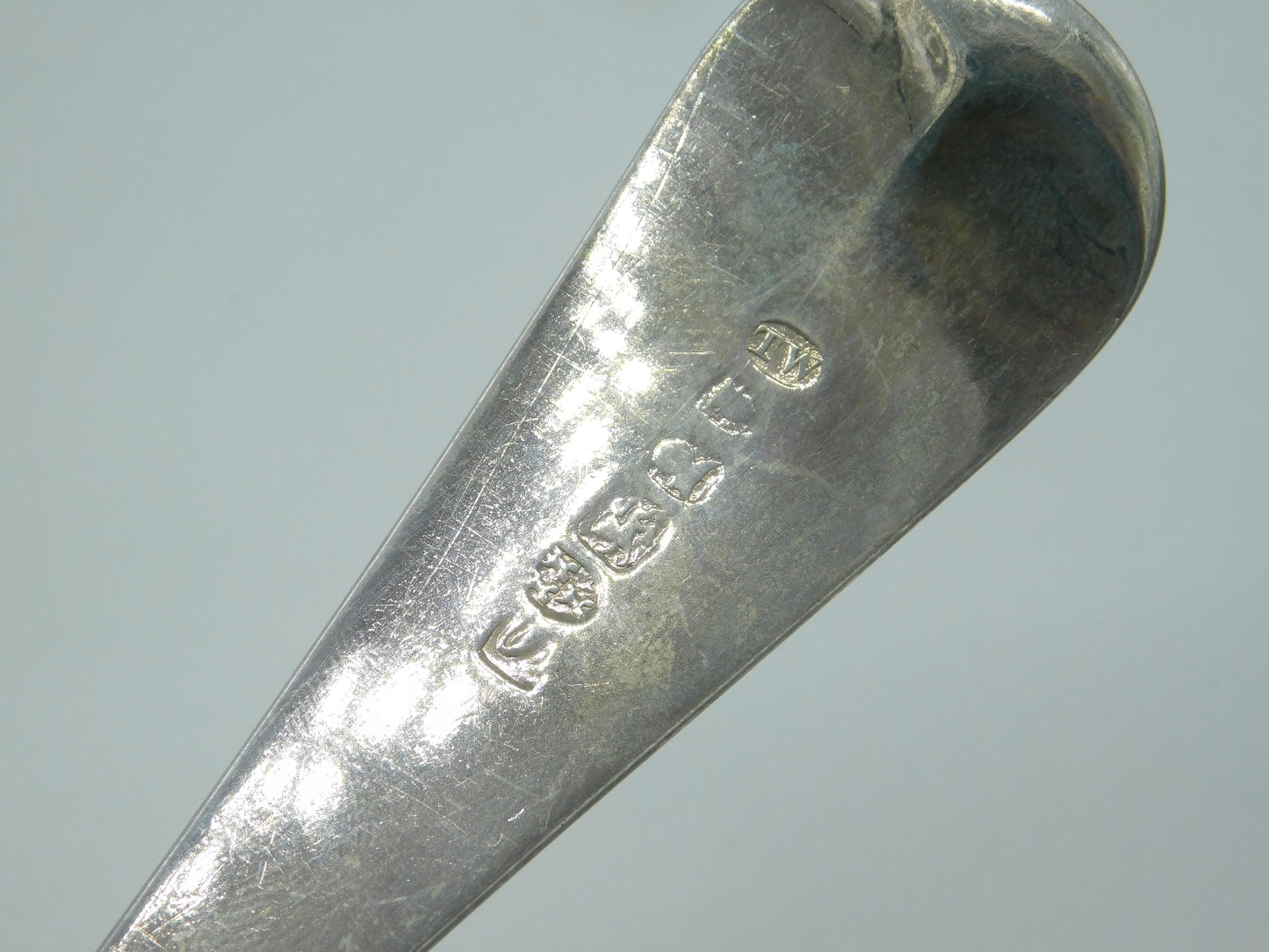 Newcastle Assay Georgian Sterling Silver Basting Spoon 1808 Thomas Watson