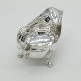 George III Sterling Silver Scrolled Sauce or Gravy Boat Antique 1762 London