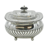 Victorian Sterling Silver Casket Tea Caddy Antique 1892 Victorian William Hutton