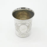 Austro-Hungarian '13 Loth' .81 Grade Silver Beaker or Cup Antique c1850 Weiss