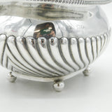 Victorian Sterling Silver Casket Tea Caddy Antique 1892 Victorian William Hutton