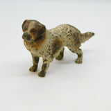 19th Century Cold Painted Vienna Bronze Sheep Dog Figurine Antique c1860