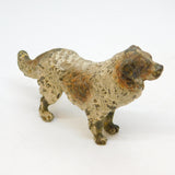 19th Century Cold Painted Vienna Bronze Sheep Dog Figurine Antique c1860