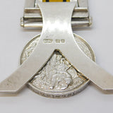 British Ashantee Medal Sterling Silver Place Setting Conversion Antique 1907 London