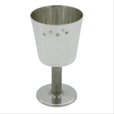 Irish Studio Sterling Silver Wine Goblet Vintage 1973 Dublin Michael Hilliar