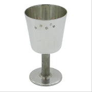 Irish Studio Sterling Silver Wine Goblet Vintage 1973 Dublin Michael Hilliar
