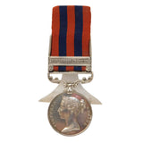 Indian General Service Medal 1854 Sterling Silver Place Setting Conversion 1907 London