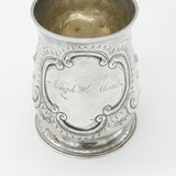 George II Sterling Silver Engraved Tankard 1755 London Richard Gurney & Co.