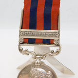 Indian General Service Medal 1854 Sterling Silver Place Setting Conversion 1907 London