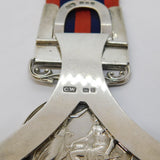 Indian General Service Medal 1854 Sterling Silver Place Setting Conversion 1907 London