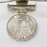 Indian General Service Medal 1854 Sterling Silver Place Setting Conversion 1907 London