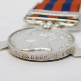 Indian General Service Medal 1854 Sterling Silver Place Setting Conversion 1907 London