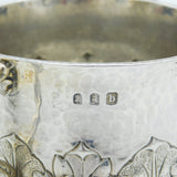 Victorian Britannia Silver 17th Century Style Porringer Antique 1896 London