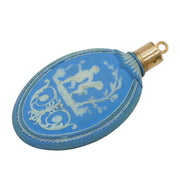 18th Century Silver Gilt & Wedgwood Pale Jasperware Scent Bottle Antique c1790s