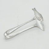 Victorian Pair of Fish Form Sterling Silver Sardine Tongs Antique 1894 Sheffield