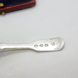 Georgian Sterling Silver Tea Caddy Spoon 1815 London Thomas Wallis & Hayne