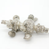 Victorian Sterling Silver Baby Whistle & Rattle 1867 Birmingham George Unite