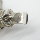 Victorian Sterling Silver Baby Whistle & Rattle 1867 Birmingham George Unite