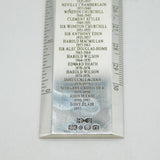 Richard Jarvis Sterling Silver 'Premier Rule' Prime Ministers Ruler Vintage 2003 London