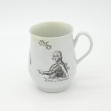 Robert Hancock Worcester King of Prussia Bell Shaped Mug 1757 Antique Georgian