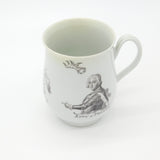 Robert Hancock Worcester King of Prussia Bell Shaped Mug 1757 Antique Georgian