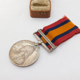 Boer War Queen's South Africa Medal 'TPTR J.H Thornthon, R.A' Antique c1900