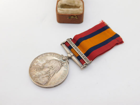 Boer War Queen's South Africa Medal 'TPTR J.H Thornthon, R.A' Antique c1900