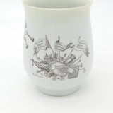 Robert Hancock Worcester King of Prussia Bell Shaped Mug 1757 Antique Georgian