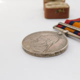 Boer War Queen's South Africa Medal 'TPTR J.H Thornthon, R.A' Antique c1900