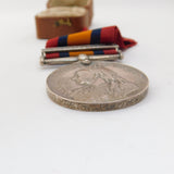 Boer War Queen's South Africa Medal 'TPTR J.H Thornthon, R.A' Antique c1900