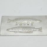 Guild of Handicraft Sterling Silver Fish Pattern Plaque Vintage 1977 London