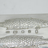 Guild of Handicraft Sterling Silver Fish Pattern Plaque Vintage 1977 London