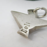 Georg Jensen Danish Sterling Silver Koppel Bird Pendant Vintage 1966 London
