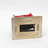 King Edward VII Sterling Silver Coronation Throne Pin Cushion Antique 1901