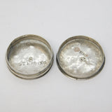18th Century Irish Provincial George III Sterling Silver Patch Box Antique c1790