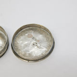 18th Century Irish Provincial George III Sterling Silver Patch Box Antique c1790