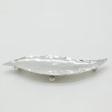 Arts & Crafts Style Planished Sterling Silver Ring Dish Vintage 1994 Birmingham