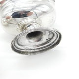 Georgian Pair Sterling Silver Pedestal Salt Cellars 1798 London Ebenezer Coker