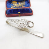 Victorian Dutch Sterling Silver Art Nouveau Fairy Sewing Chatelaine c1880