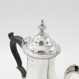 Georgian Sterling Silver Baluster Coffee Pot Antique London 1767 James Baker