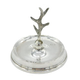 Sterling Silver Jewellery Ring Tree Stand Antique 1921 London Art Deco