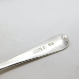Bristol Georgian Sterling Silver Mustard Spoon 1818 William Woodman Antique