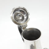 Georgian Sterling Silver Baluster Coffee Pot Antique London 1767 James Baker