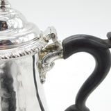 Georgian Sterling Silver Baluster Coffee Pot Antique London 1767 James Baker
