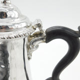 Georgian Sterling Silver Baluster Coffee Pot Antique London 1767 James Baker